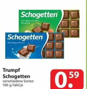 Famila Nord Ost Trumpf Schogetten 100g Angebot