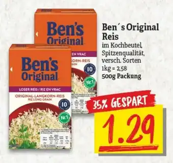 NP Discount Ben's Original Reis 500g Angebot