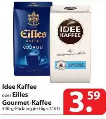 Famila Nord Ost Idee Kaffee Oder Eilles Gourmet-kaffee 500g Angebot