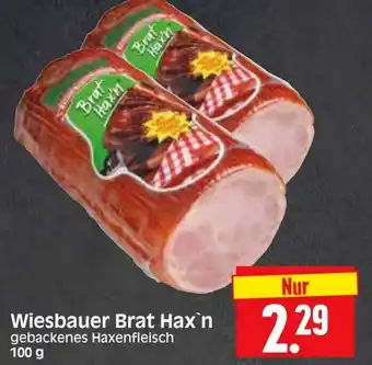 Edeka Herkules Wiesbauer Brat Hax'n 100g Angebot