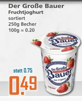 Klaas und Kock Der Groẞe Bauer Fruchtjoghurt 250g Becher Angebot