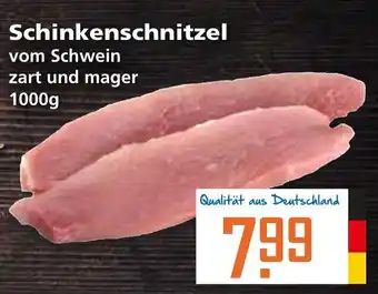 Klaas und Kock Schinkenschnitzel 1000g Angebot