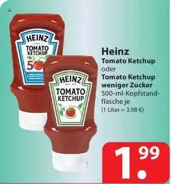 Famila Nord Ost Heinz Tomato Ketchup Oder Tomato Ketchup Weniger Zucker Angebot