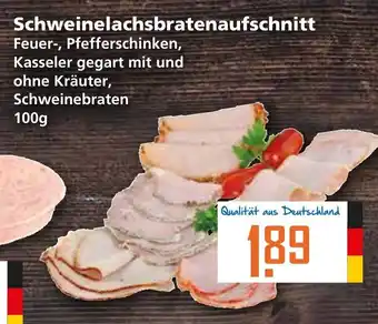 Klaas und Kock Schweinelachsbratenaufschnitt 100g Angebot