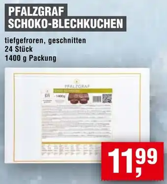 Handelshof PFALZGRAF SCHOKO-BLECHKUCHEN 1400 g Packung Angebot