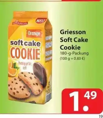 Famila Nord Ost Griesson Soft Cake Cookie 180g Angebot