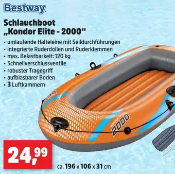 Thomas Philipps Bestway Schlauchboot ,,Kondor Elite - 2000" Angebot