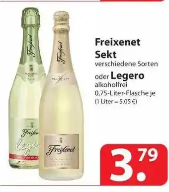 Famila Nord Ost Freixenet Sekt Oder Legero 0,75L Angebot