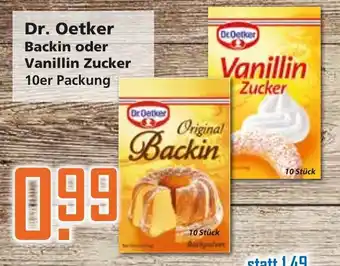 Klaas und Kock Dr.Oetker Backin oder Vanillin Zucker Angebot