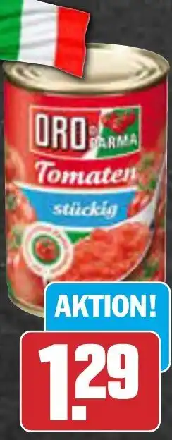 AEZ Oro di Parma Tomaten ganz, in Stücken oder passiert in der Dose oder Packung 400 g Dose Angebot