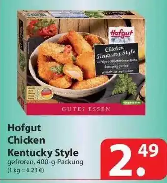 Famila Nord Ost Hofgut Chicken Kentucky Style 400g Angebot