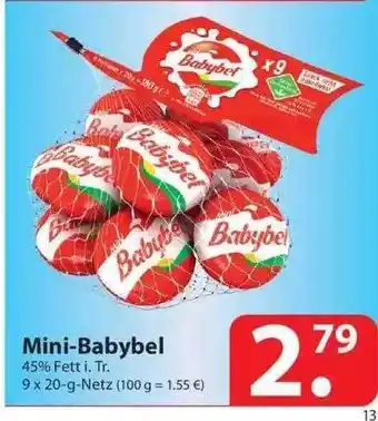 Famila Nord Ost Mini Babybel 9x20g Angebot