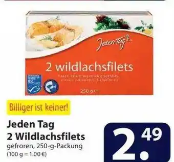 Famila Nord Ost Jeden Tag 2 Wildlachsfilets 250g Angebot