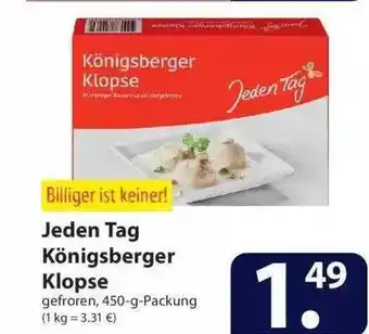 Famila Nord Ost Jeden Tag Königsberger Klopse 450g Angebot