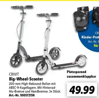 Lidl CRIVIT Big-Wheel-Scooter Angebot