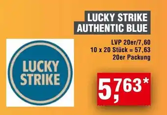 Handelshof LUCKY STRIKE AUTHENTIC BLUE Angebot