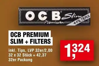 Handelshof OCB PREMIUM SLIM + FILTERS 32er Packung Angebot