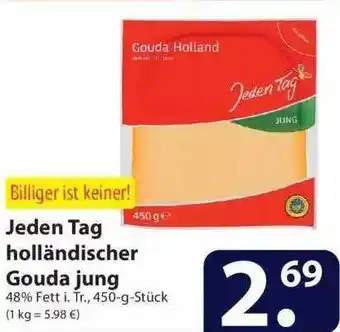 Famila Nord Ost Jeden Tag Holländischer Gouda Jung 450g Angebot