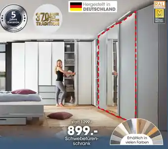 Möbel Martin Schwebetürenschrank Angebot