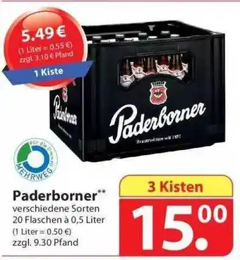 Famila Nord Ost Paderborner  20x0,5L Angebot