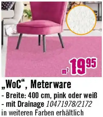 Hornbach Kunstrasen „WoC“, Meterware Angebot