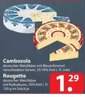 Famila Nord Ost Cambozola Oder Rougette 100g Angebot