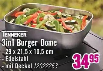 Hornbach TENNEKER 3in1 Burger Dome Angebot