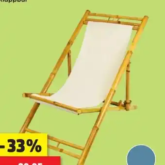 Thomas Philipps Bamboo-Relax-Liegestuhl Angebot