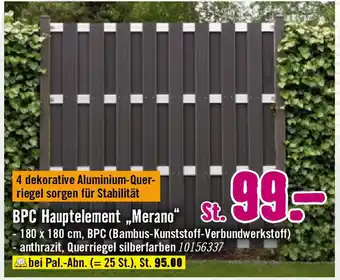 Hornbach BPC Hauptelement „Merano" Angebot