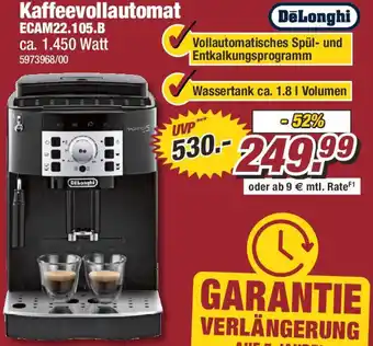 Poco DeLonghi Kaffeevollautomat ECAM22.105.B Angebot