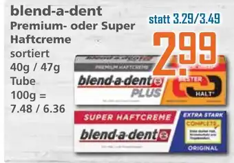 Klaas und Kock Blend a dent Premium oder Super Haftcreme 40f Angebot