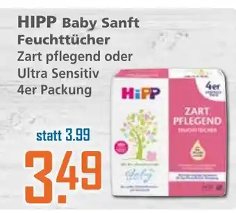 Klaas und Kock Hipp Baby Sanft Feuchttücher Angebot