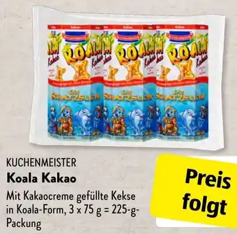 Aldi Süd KUCHENMEISTER Koala Kakao 225 g Packung Angebot