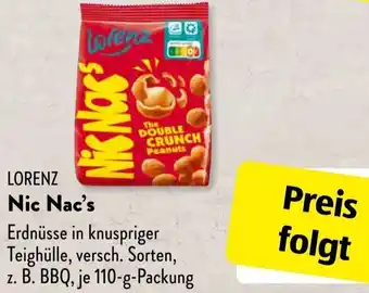 Aldi Süd LORENZ Nic Nac's 110 g Packung Angebot