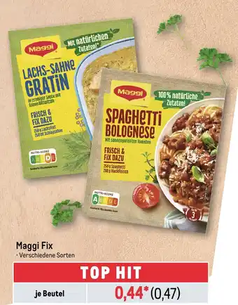 METRO Maggi Fix Angebot