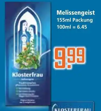 Klaas und Kock Melissengeist 155ml Angebot