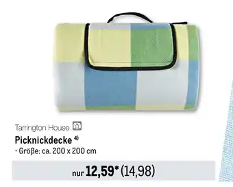 METRO Tarrington House Picknickdecke Angebot