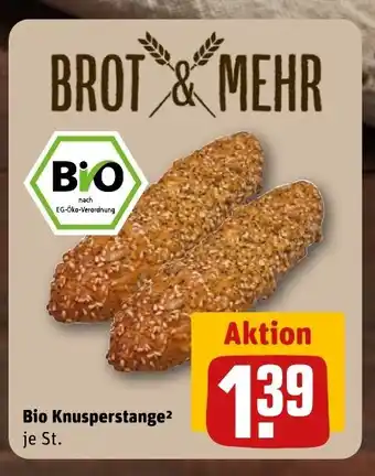 REWE Bio Knusperstange je St. Angebot