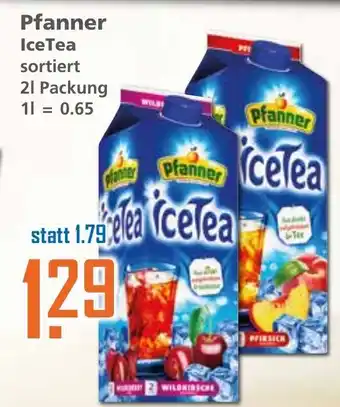 Klaas und Kock Pfanner Icetea 2l Angebot