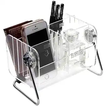 ManoMano Fernbedienung Halter Organizer, 6 Slots Transparent Acryl Halter Box Angebot