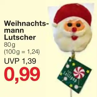 Jawoll Weihnachtsmann Lutscher 80g Angebot