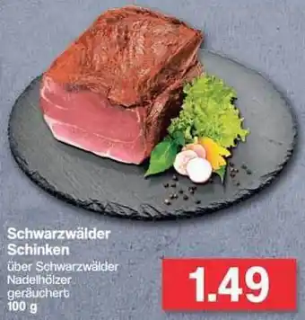 Famila Nord West Schwarzwälder Schinken 100g Angebot