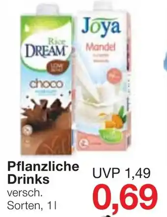 Jawoll Pflanzliche Drinks 1L Angebot