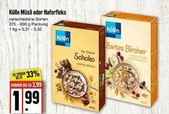 Edeka Kölln Müsli Oder Haferfleks Angebot