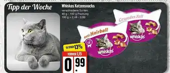 Edeka Whiskas Katzensnacks Angebot