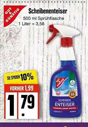 Edeka Scheibenenteiser Gut & Günstig Angebot