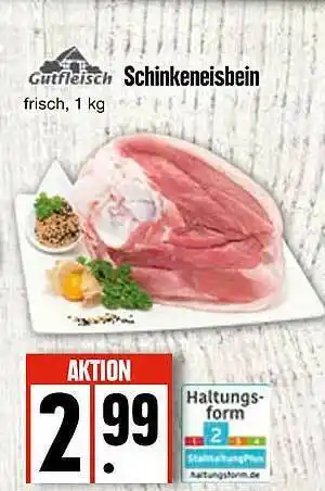 Edeka Schinkeneisbein Gutfleisch Angebot