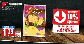 Edeka Käseaufschnitt Gut & Günstig Angebot