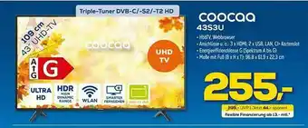 Euronics XXL Coocaa 43s3u Angebot