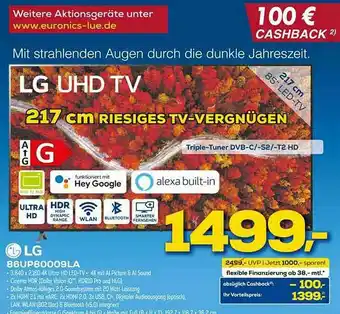 Euronics XXL Lg 86up80009la Angebot